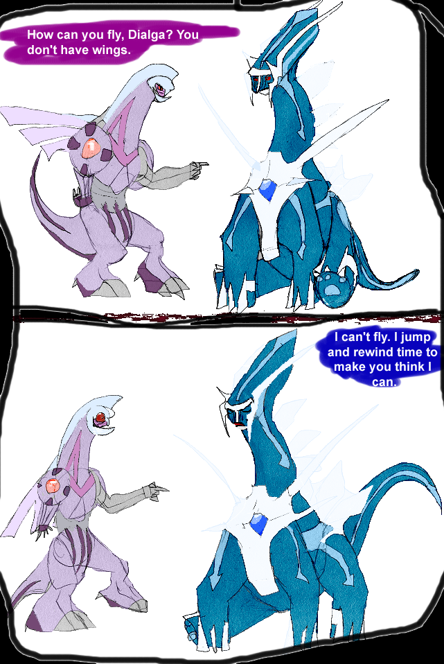 Dialga And Palkia Comic Colored Photo By Zasi17 Photobucket